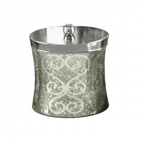 Convenience Concepts Mercury Glass Cotton Swab/Cotton Container HI2482877